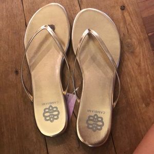 Cambiami Rose Gold Flip Flop/Sandal, Size 10, NWT